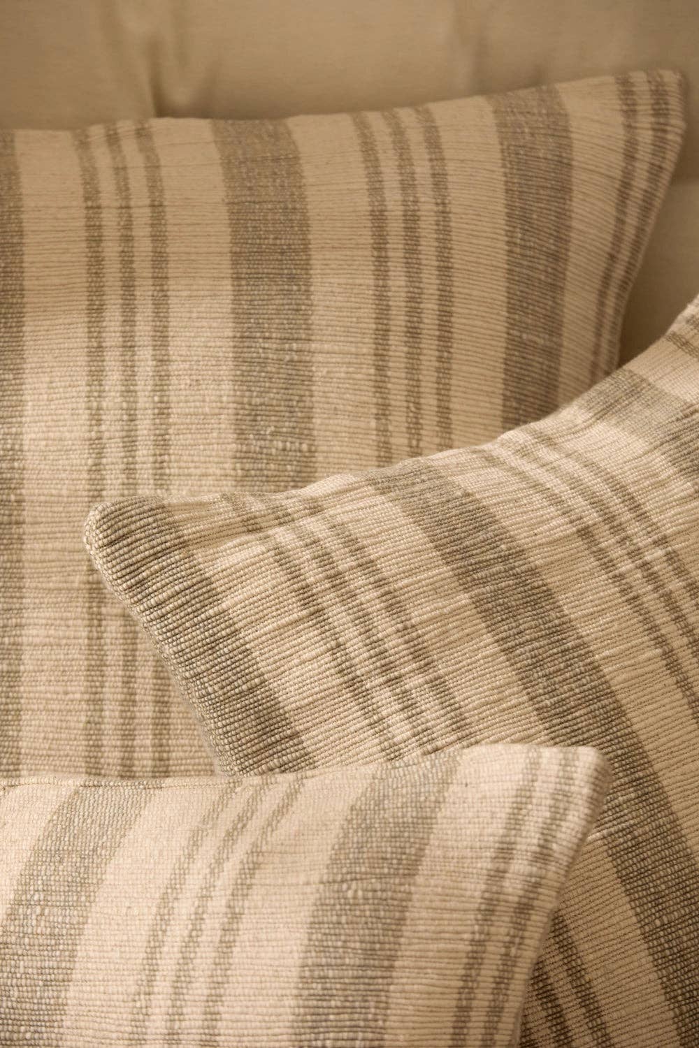HOUSSE DE COUSSIN EN RAYURES BACOLI