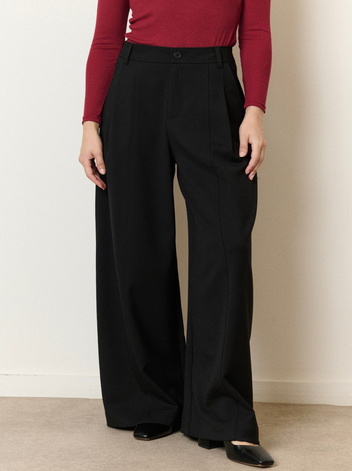 PANTALON À PINCES 26117