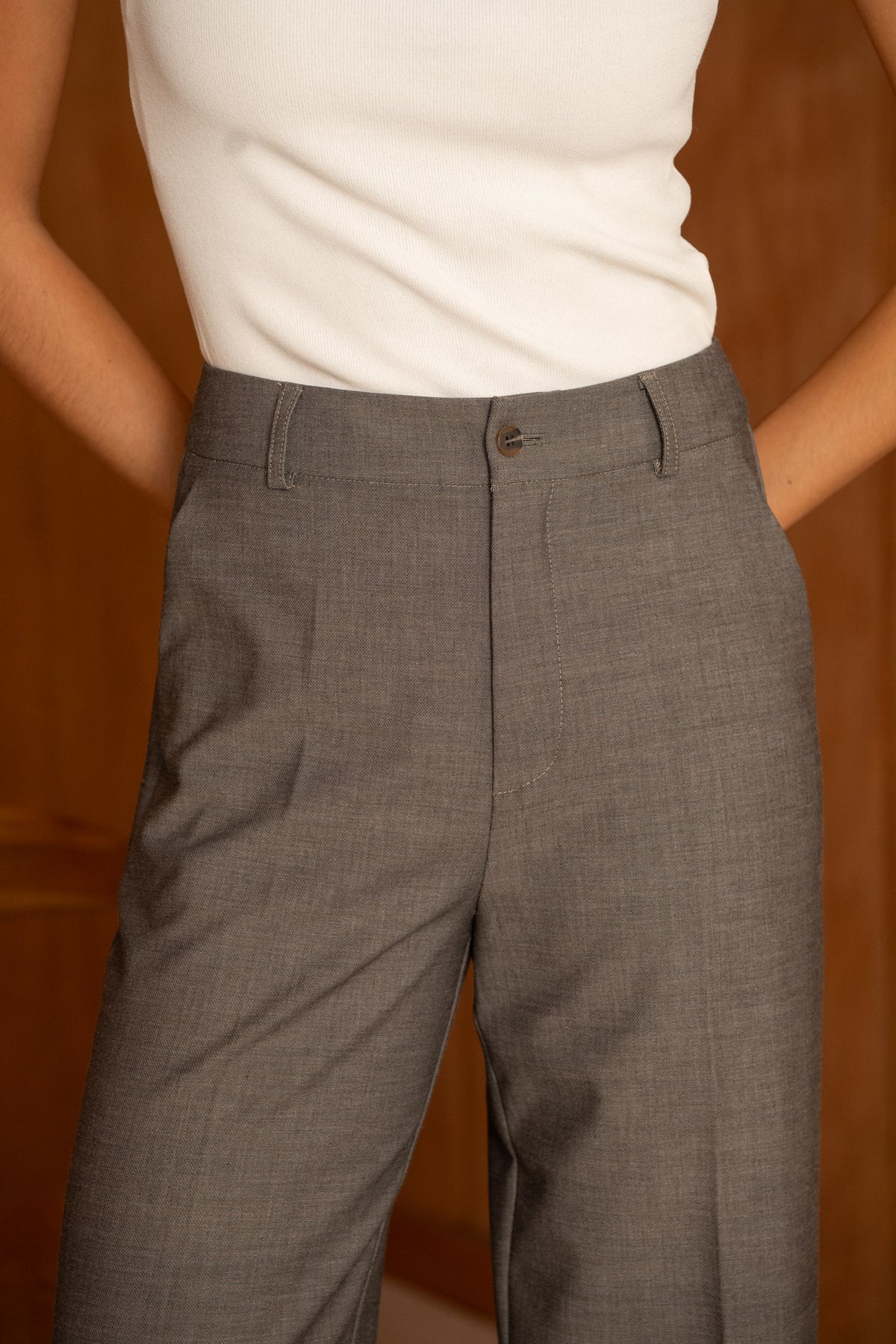 PANTALON TAUPE P26162