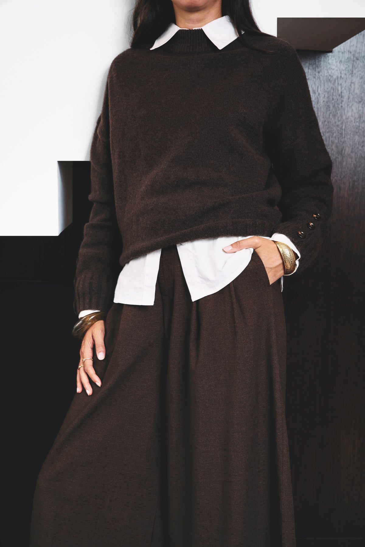 PANTALON À PINCE PS9735