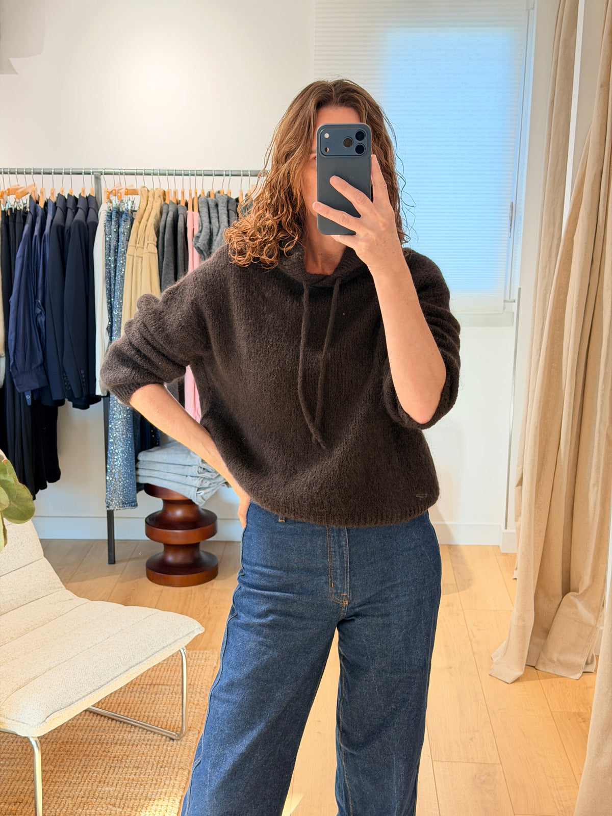 PULL AI1007 CHOCOLAT