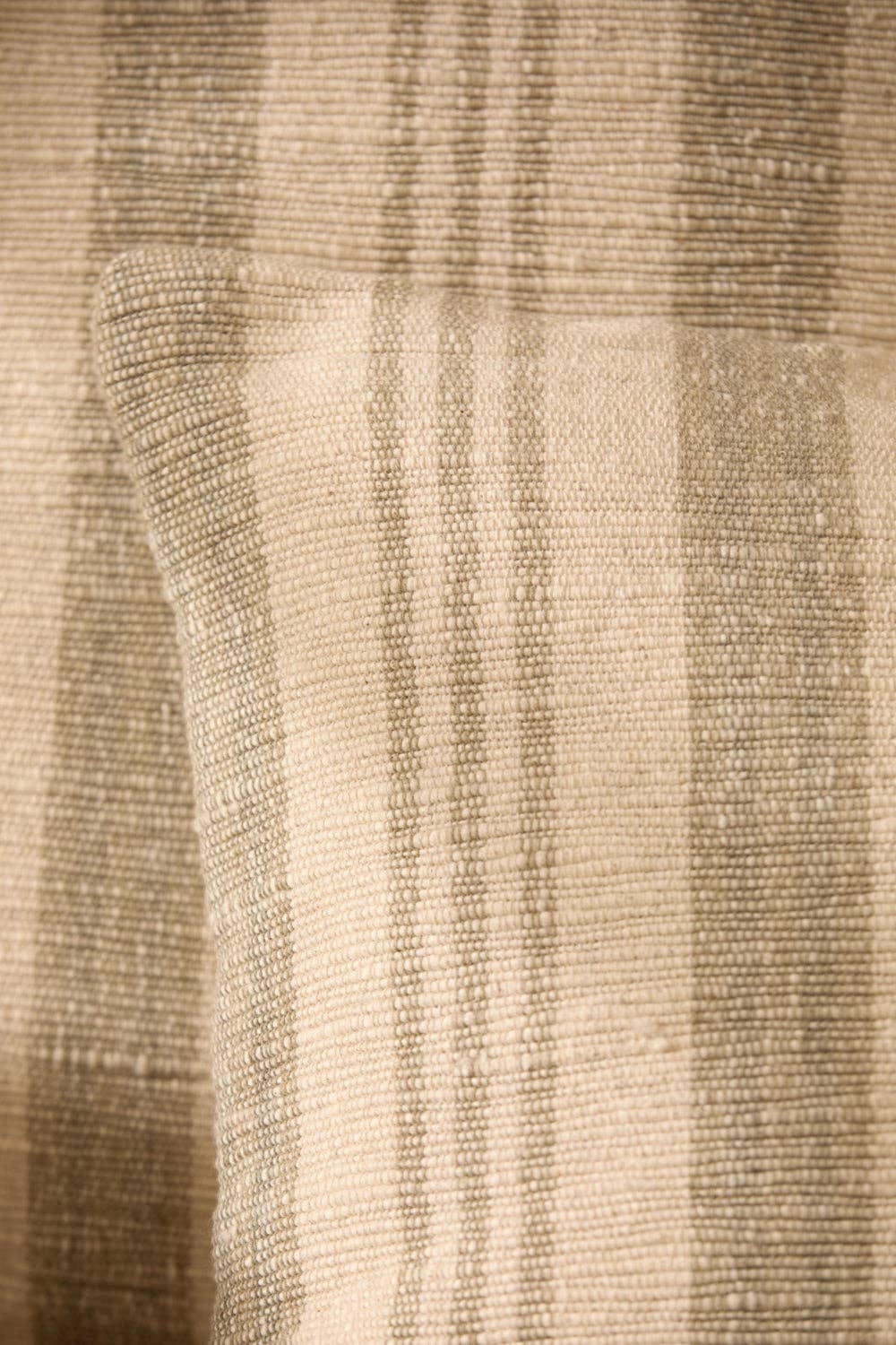 HOUSSE DE COUSSIN EN RAYURES BACOLI￼