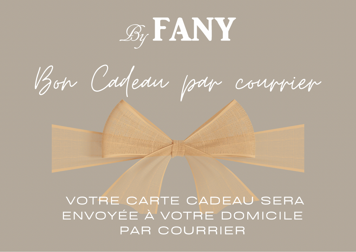 Carte cadeau "NOËL" par courrier