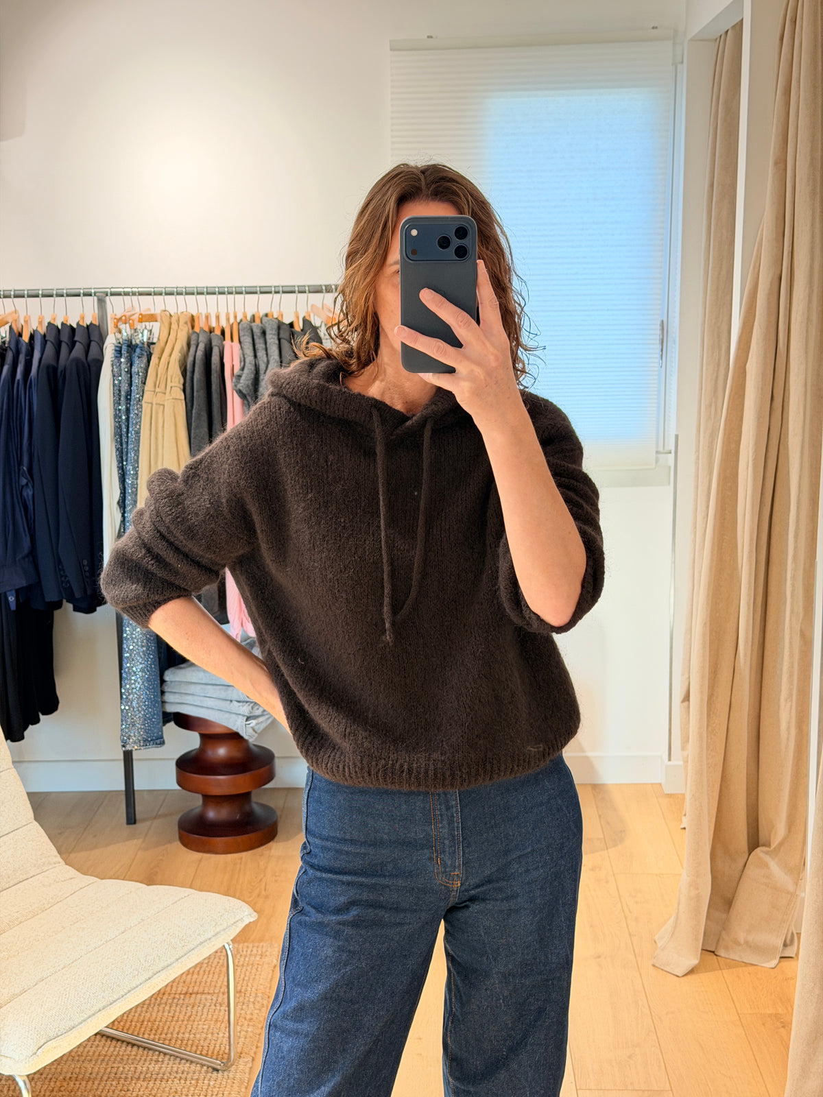 PULL AI1007 CHOCOLAT